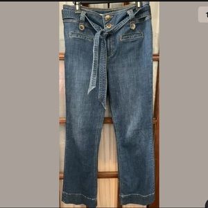 Anthropologie Size 29 Wide leg Jeans.